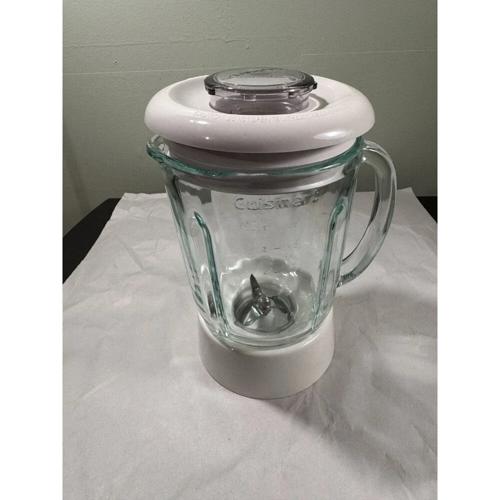 Cuisinart Smart Power Duet Blender Food Processor FPB-5 Glass Pitcher With Blade